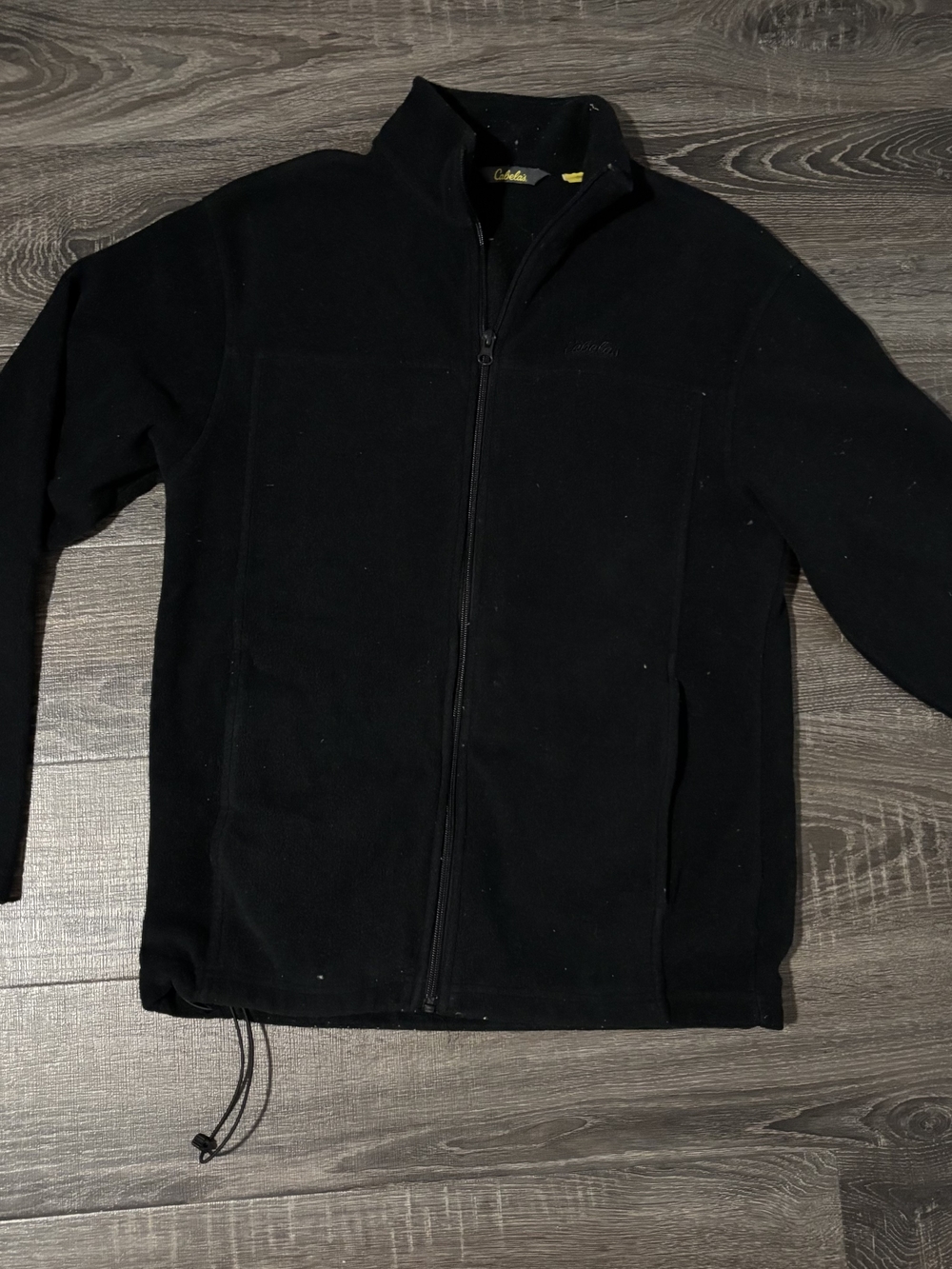 Black Full-Zip Men’s Fleece Jacket - Cabela's